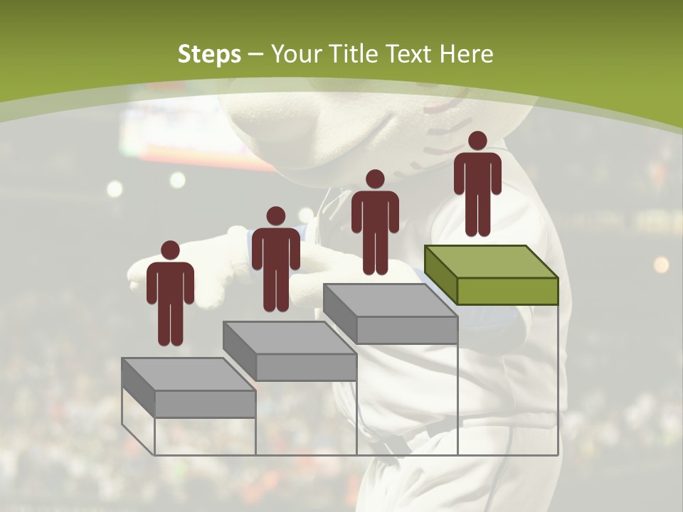 Baseball Perform Team PowerPoint Template