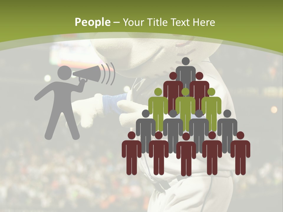 Baseball Perform Team PowerPoint Template