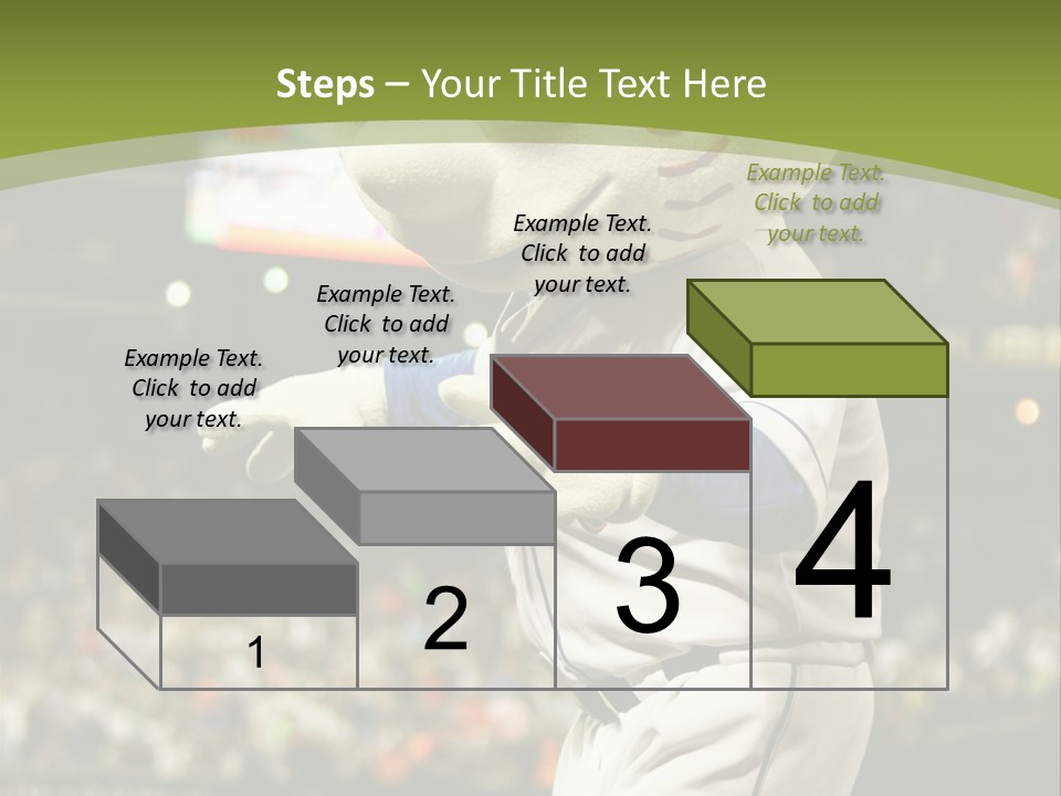 Baseball Perform Team PowerPoint Template