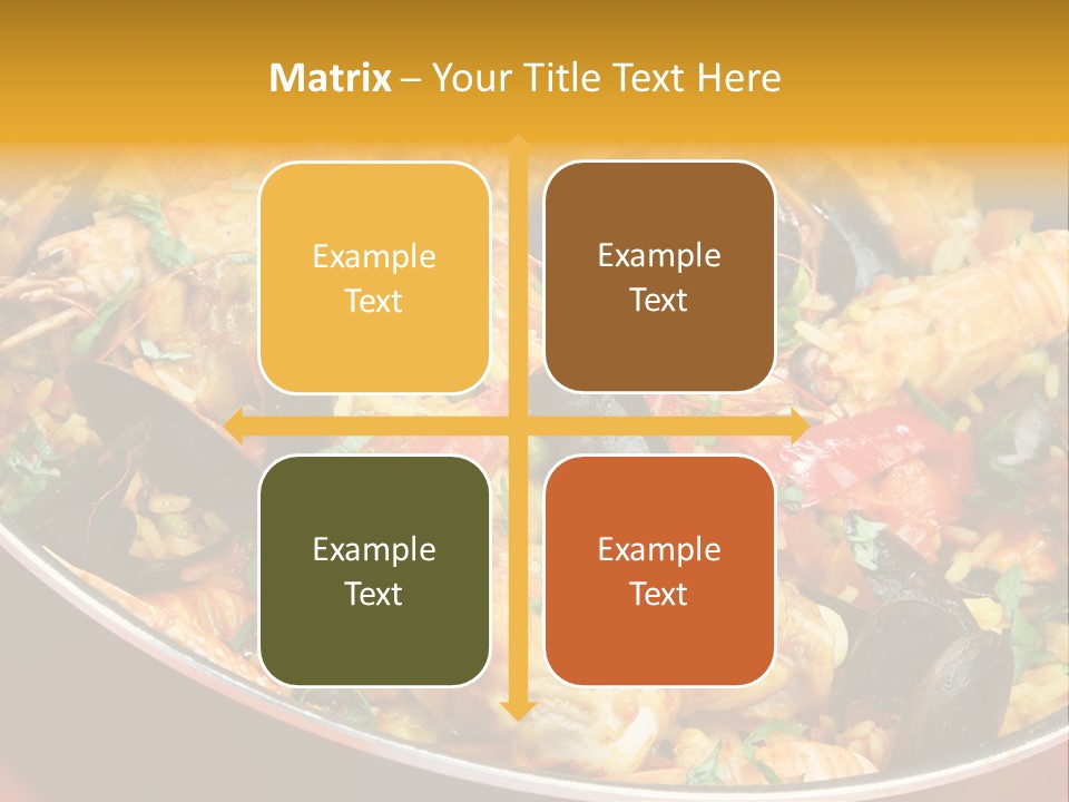 White Rice Diet PowerPoint Template