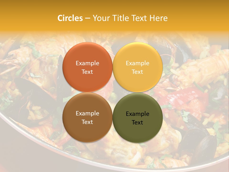 White Rice Diet PowerPoint Template