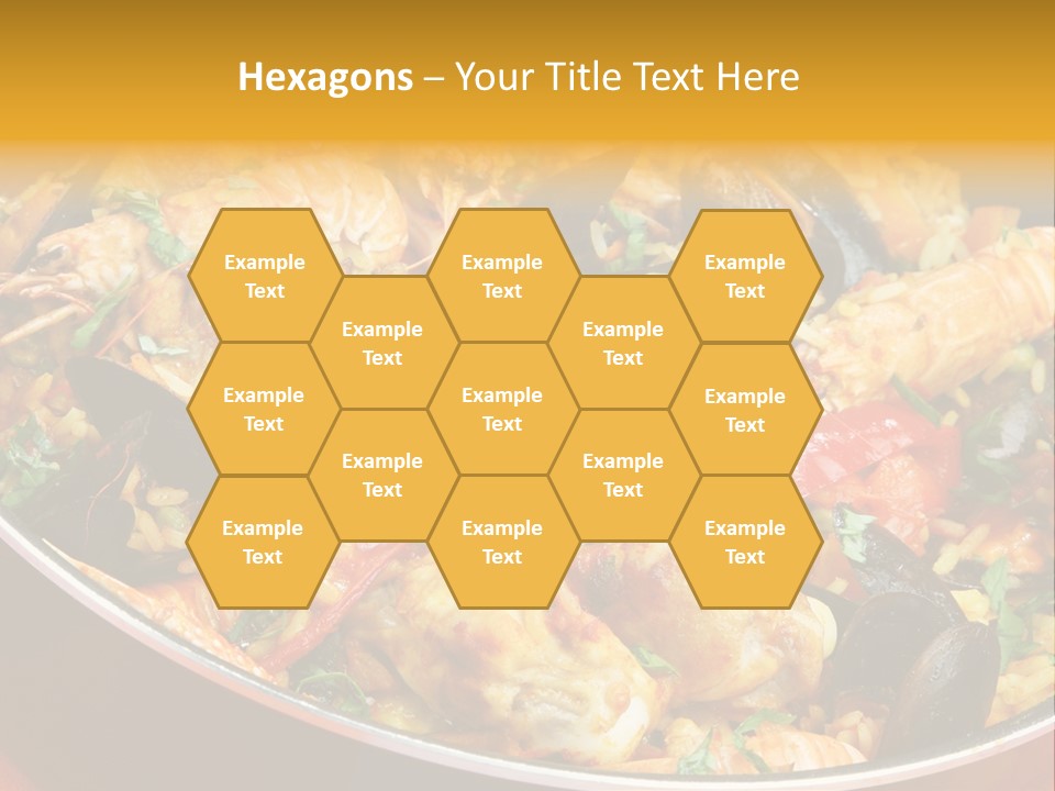 White Rice Diet PowerPoint Template