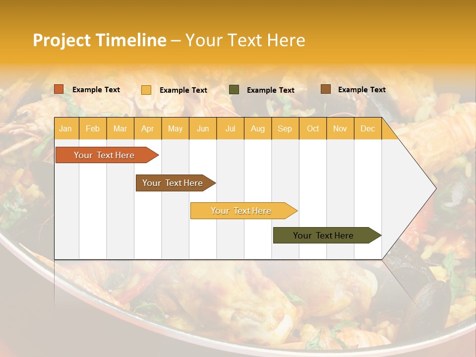 White Rice Diet PowerPoint Template
