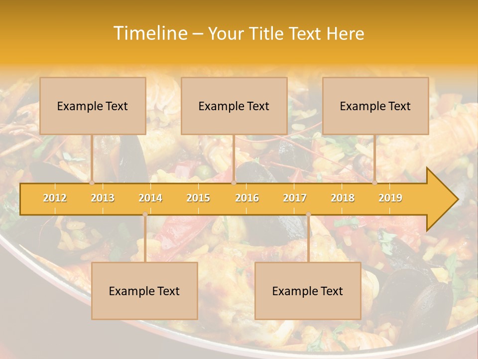 White Rice Diet PowerPoint Template
