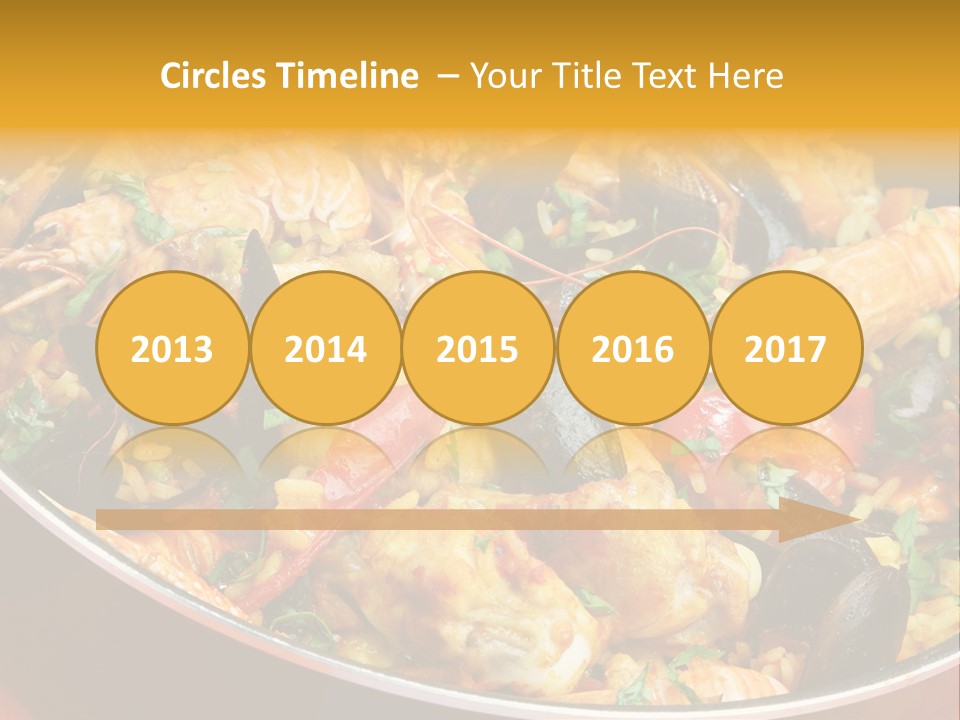 White Rice Diet PowerPoint Template