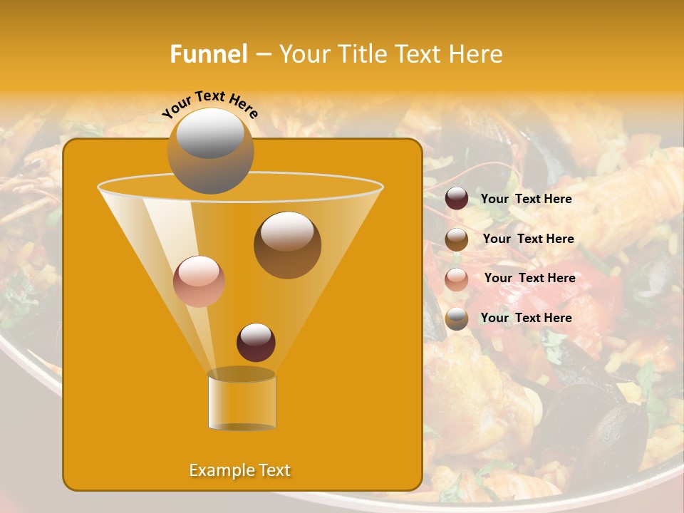 White Rice Diet PowerPoint Template