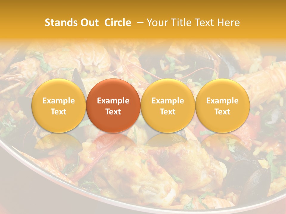 White Rice Diet PowerPoint Template