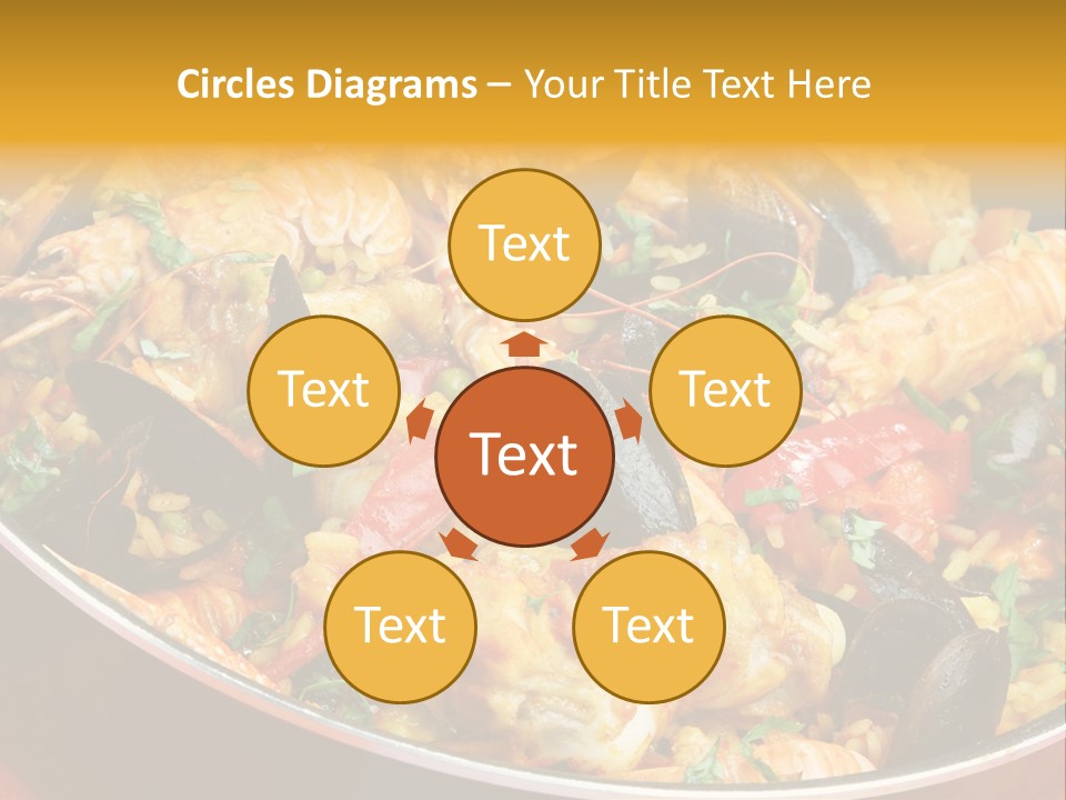 White Rice Diet PowerPoint Template