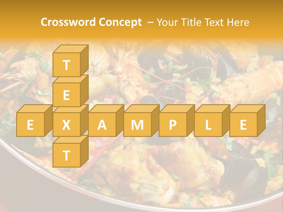 White Rice Diet PowerPoint Template