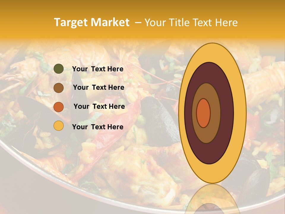 White Rice Diet PowerPoint Template