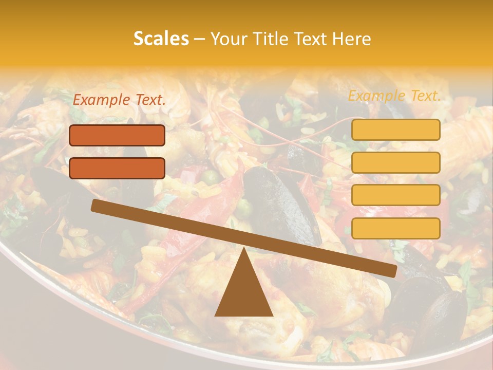 White Rice Diet PowerPoint Template