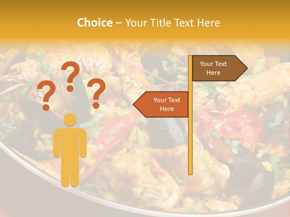 White Rice Diet PowerPoint Template