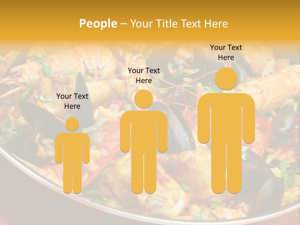 White Rice Diet PowerPoint Template
