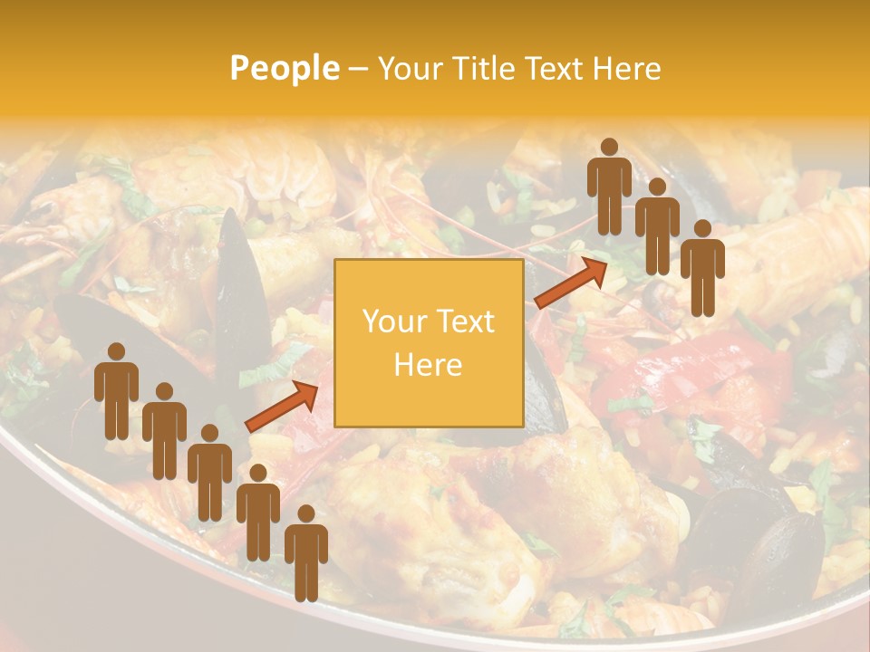 White Rice Diet PowerPoint Template