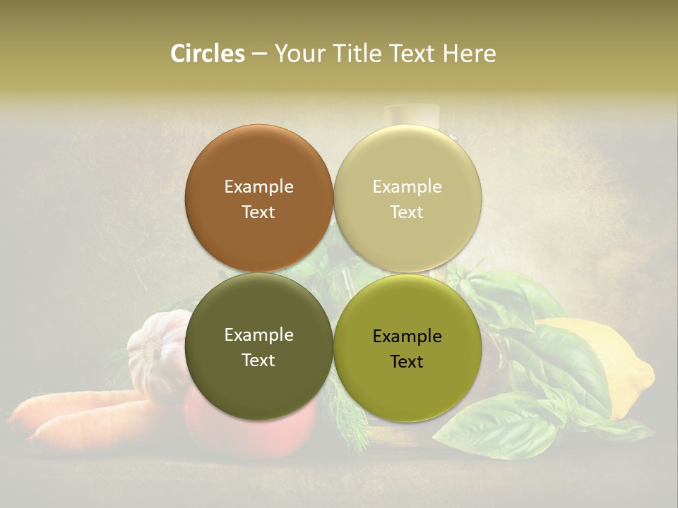 Nutrition Stilllife Cook PowerPoint Template