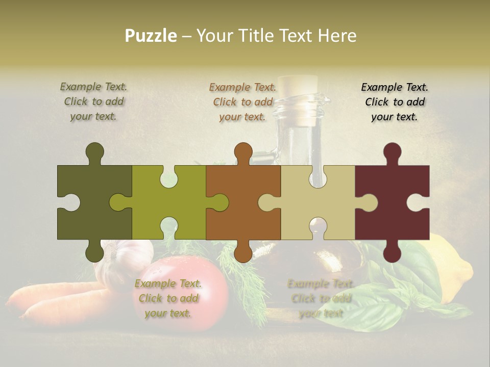 Nutrition Stilllife Cook PowerPoint Template