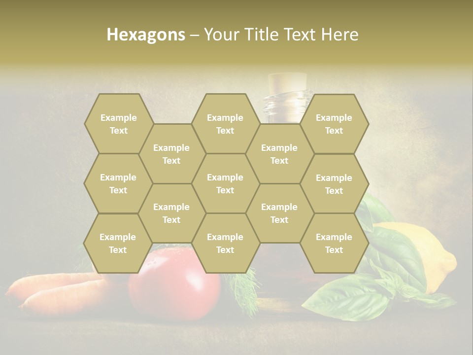 Nutrition Stilllife Cook PowerPoint Template