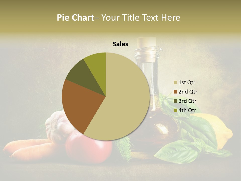 Nutrition Stilllife Cook PowerPoint Template