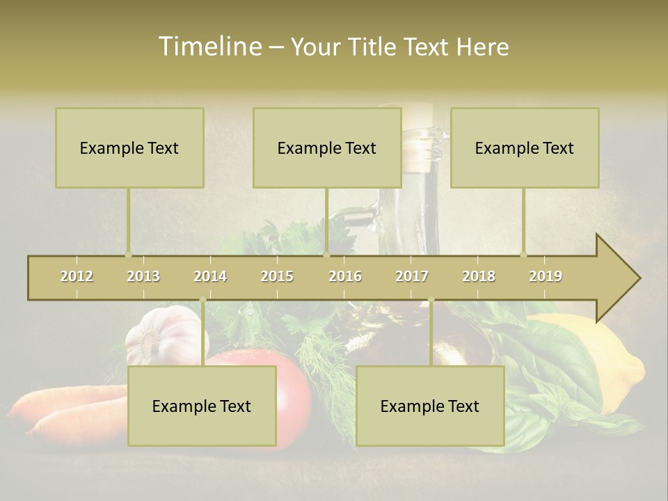 Nutrition Stilllife Cook PowerPoint Template
