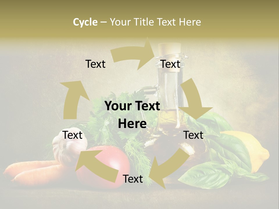 Nutrition Stilllife Cook PowerPoint Template