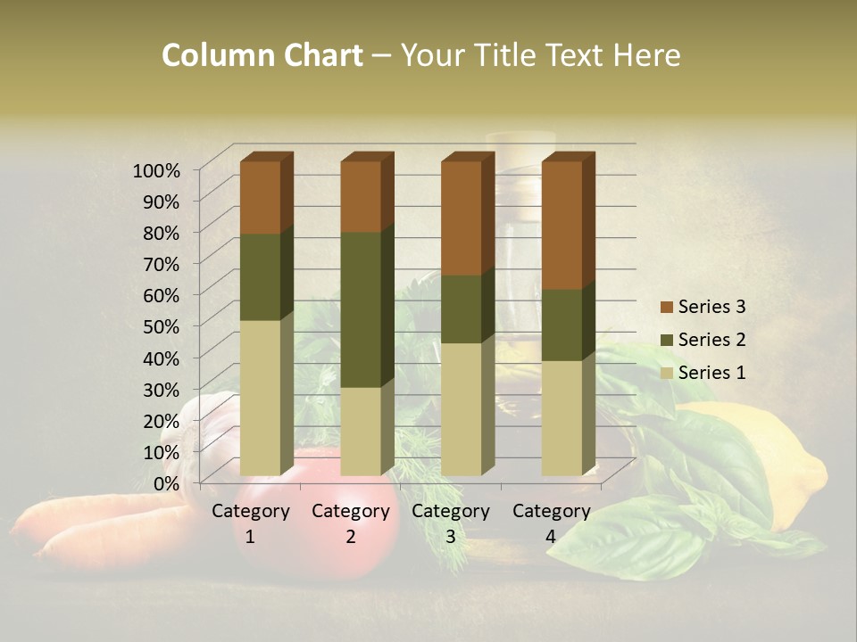 Nutrition Stilllife Cook PowerPoint Template