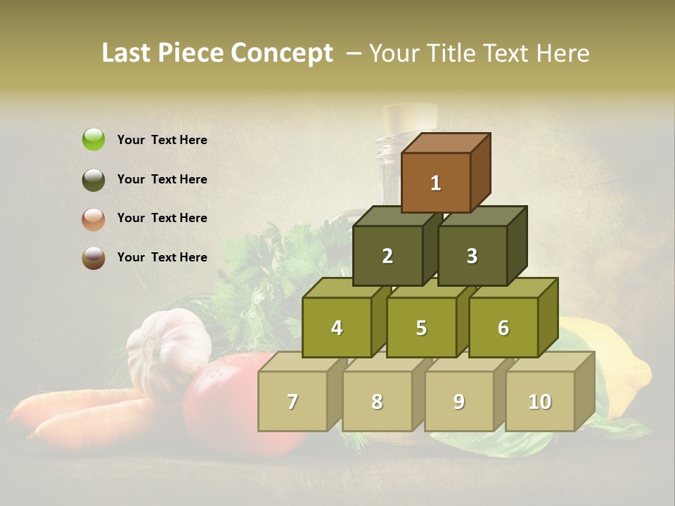 Nutrition Stilllife Cook PowerPoint Template