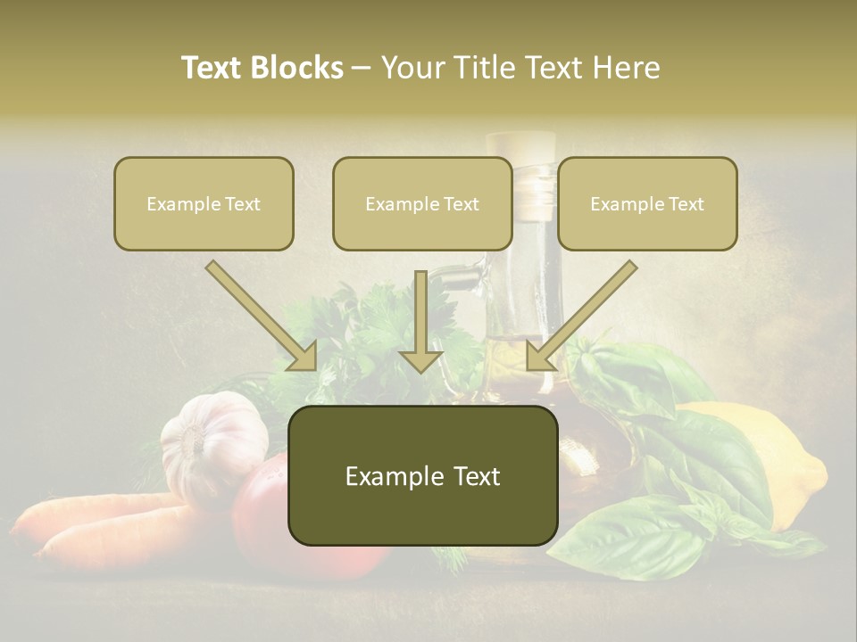 Nutrition Stilllife Cook PowerPoint Template