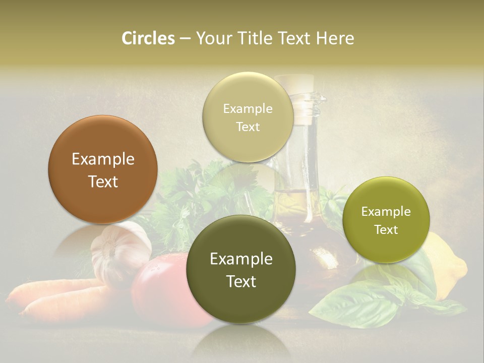 Nutrition Stilllife Cook PowerPoint Template