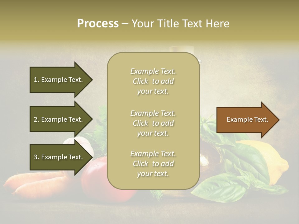 Nutrition Stilllife Cook PowerPoint Template