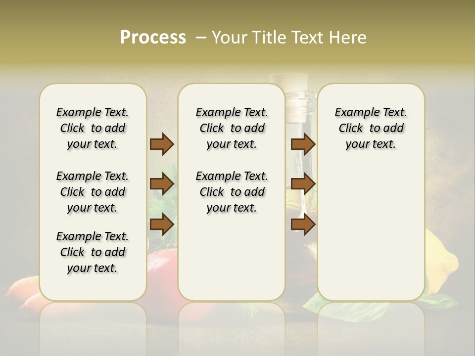 Nutrition Stilllife Cook PowerPoint Template
