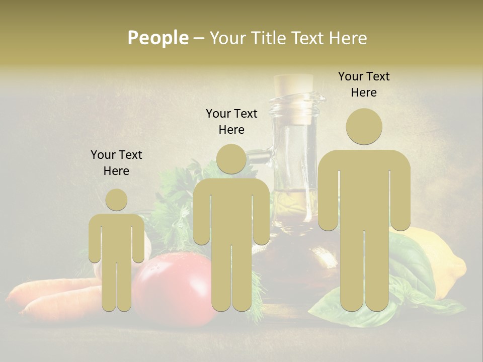 Nutrition Stilllife Cook PowerPoint Template
