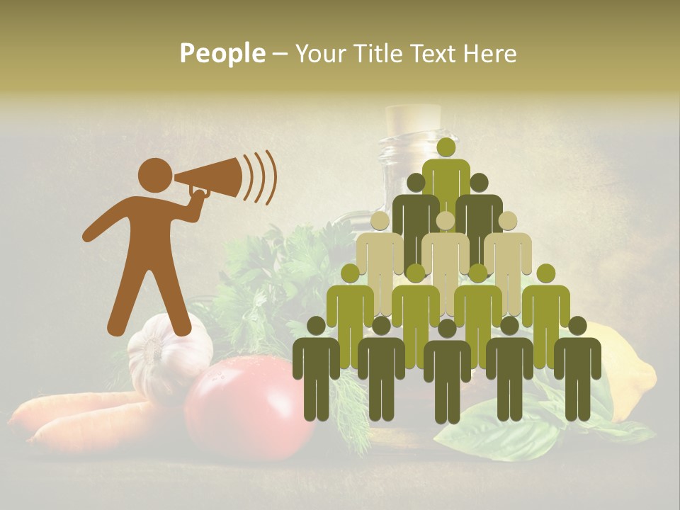 Nutrition Stilllife Cook PowerPoint Template