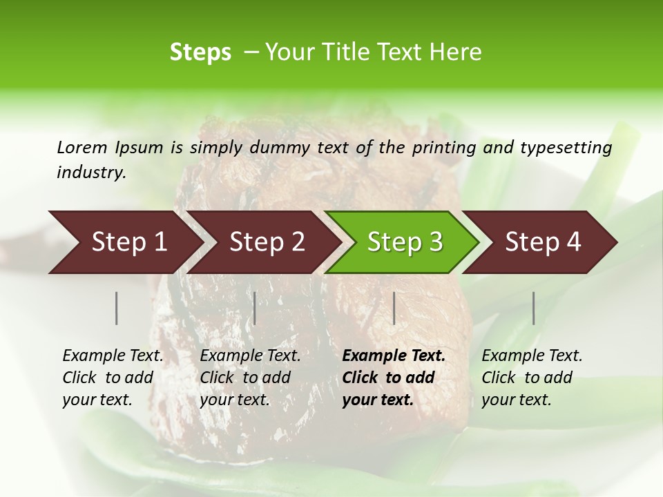 Rosemary Medium Diet PowerPoint Template
