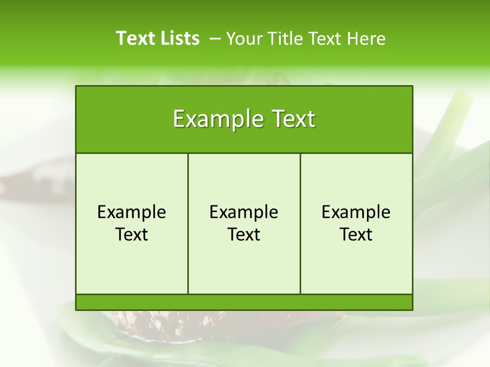Rosemary Medium Diet PowerPoint Template