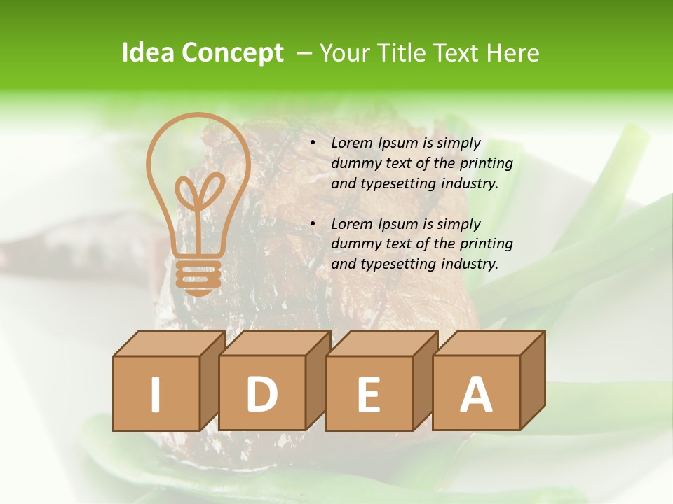 Rosemary Medium Diet PowerPoint Template