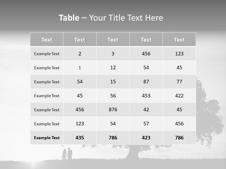 Park Stand Summer PowerPoint Template