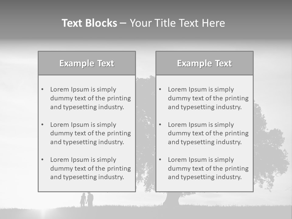 Park Stand Summer PowerPoint Template