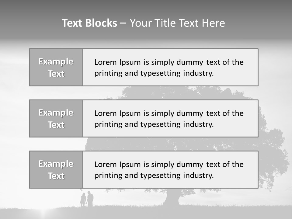Park Stand Summer PowerPoint Template