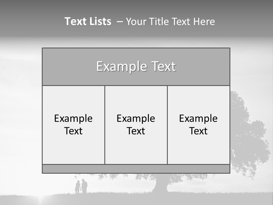 Park Stand Summer PowerPoint Template