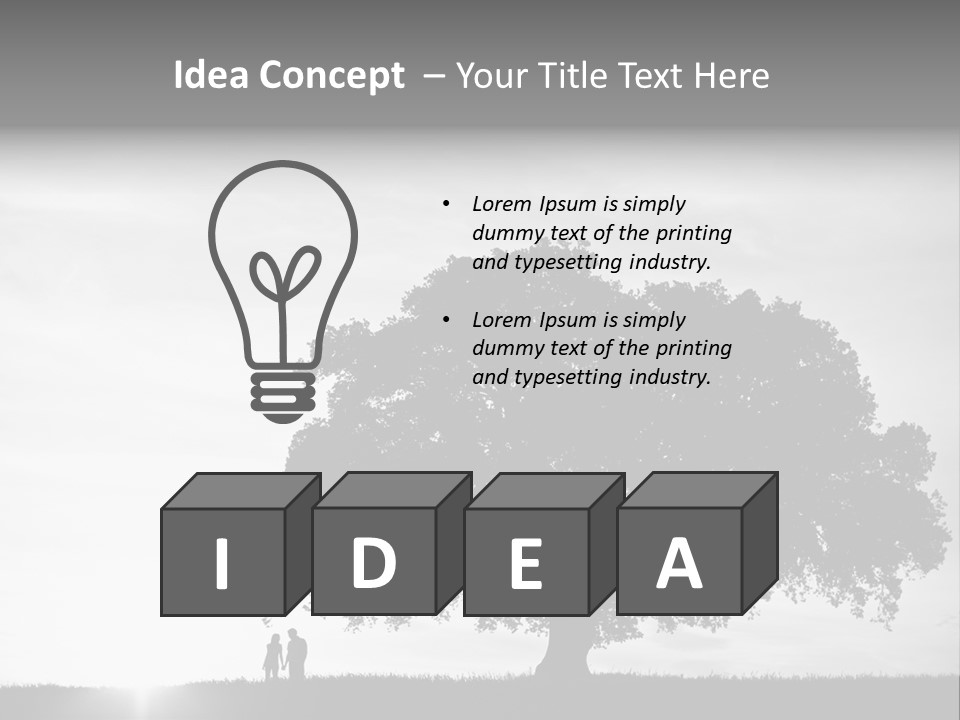 Park Stand Summer PowerPoint Template