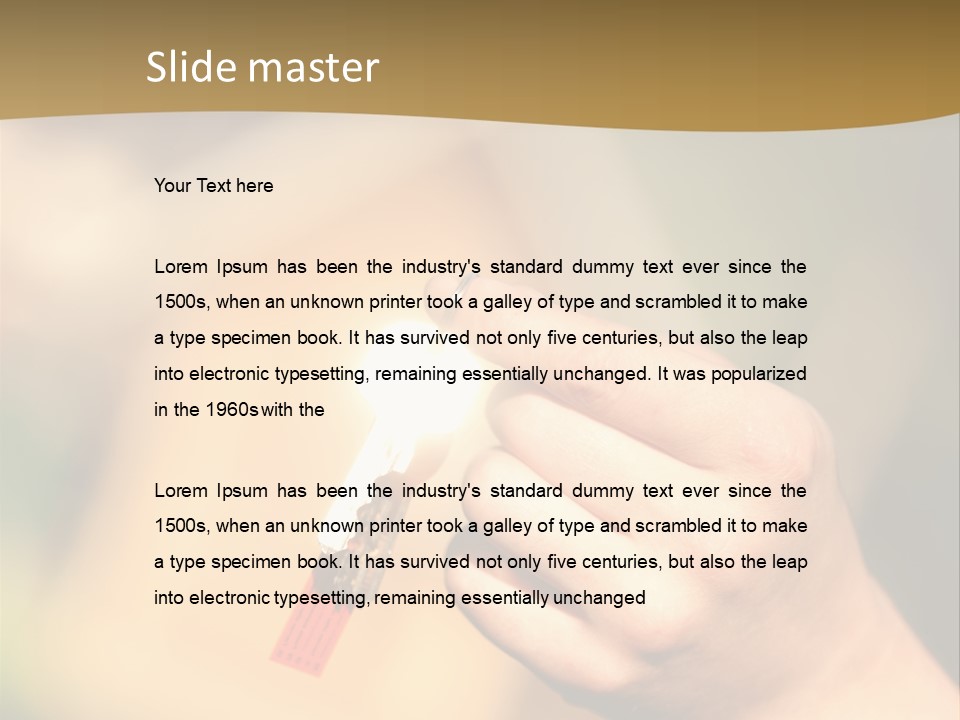 Building Rent Purchase PowerPoint Template