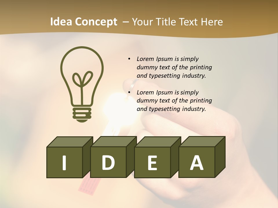 Building Rent Purchase PowerPoint Template