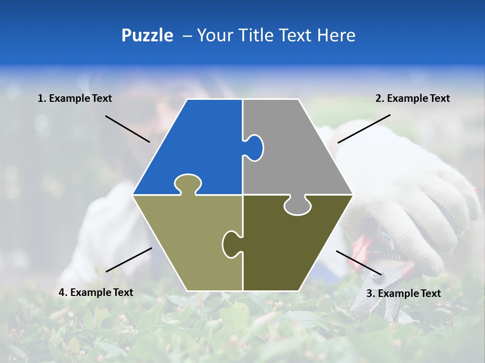 Work Green Summer PowerPoint Template