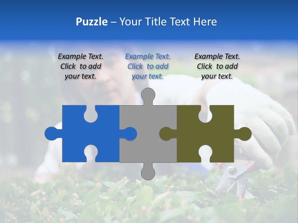 Work Green Summer PowerPoint Template