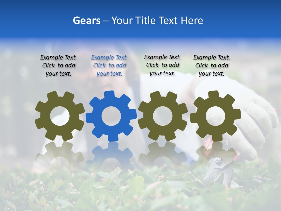 Work Green Summer PowerPoint Template