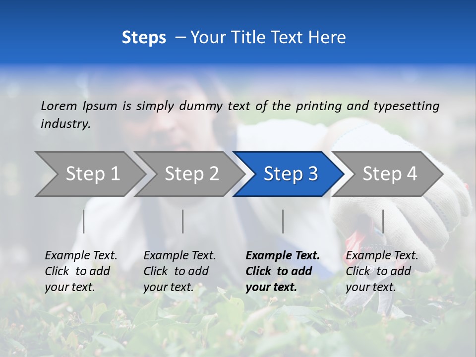 Work Green Summer PowerPoint Template