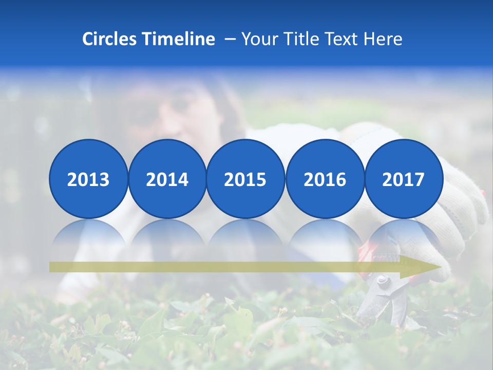 Work Green Summer PowerPoint Template