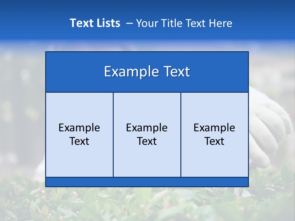 Work Green Summer PowerPoint Template