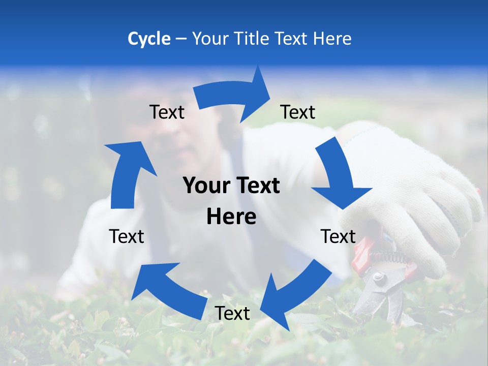 Work Green Summer PowerPoint Template