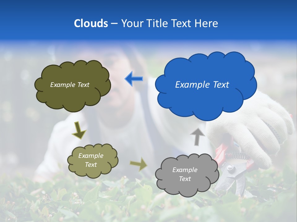 Work Green Summer PowerPoint Template
